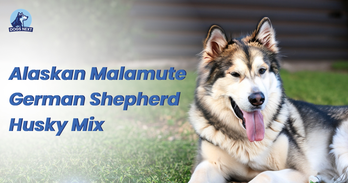 Alaskan Malamute German Shepherd Husky Mix