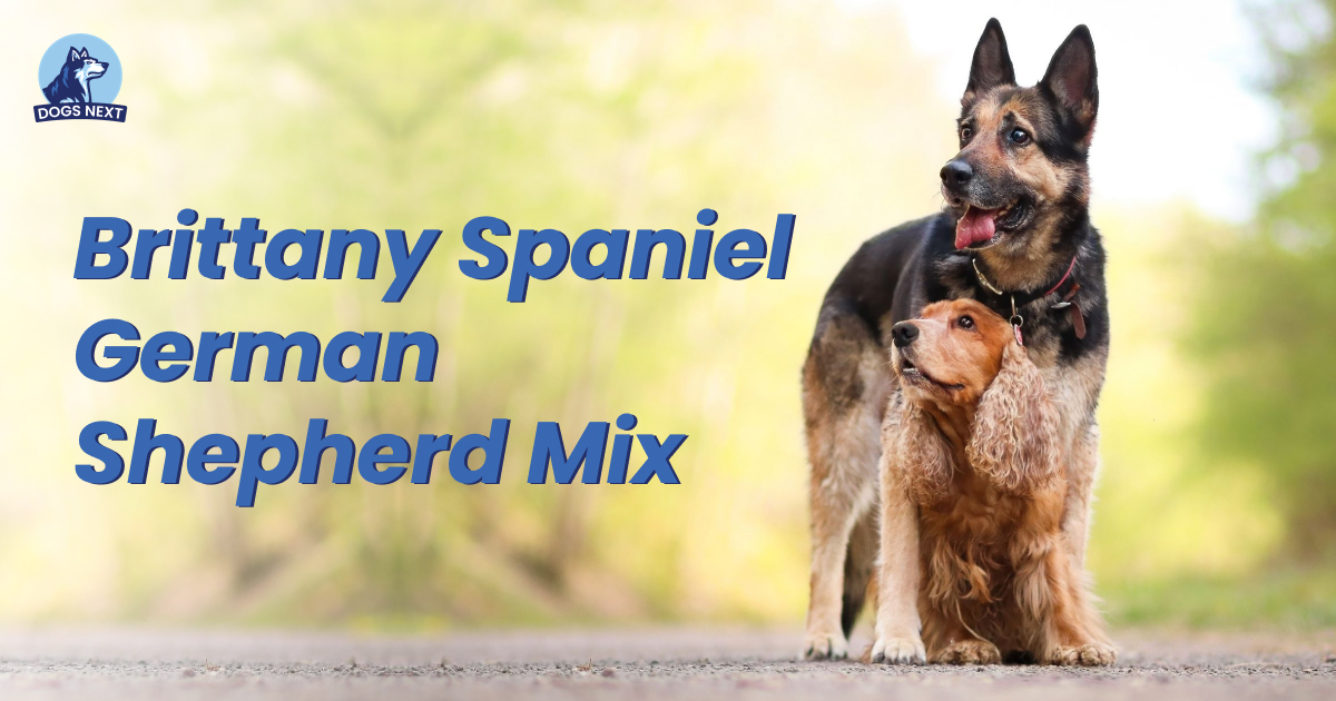 Brittany Spaniel & German Shepherd Mix