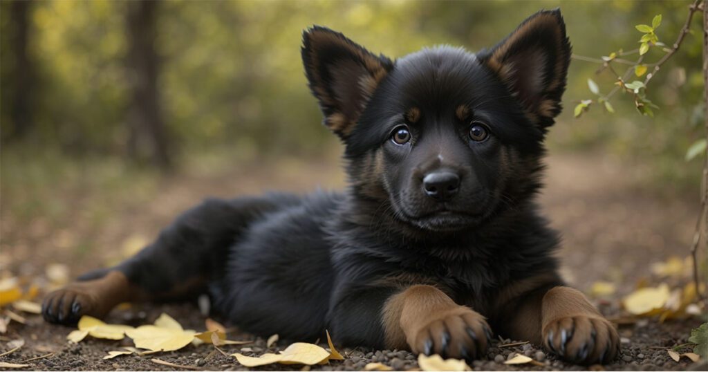 Characteristics and Appearance of the Black German Shepherd Puppies