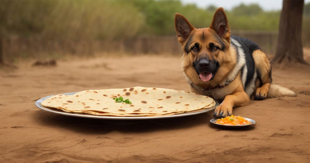 Can German Shepherd Eat Chapati?